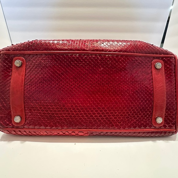 Red Python Women's Bag - Picture 5 of 11